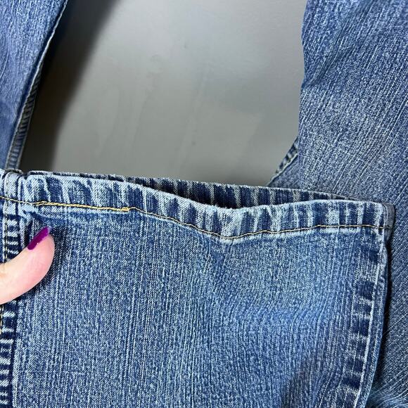 Levi Strauss Women Stretch Low Rise Bootcut Jeans 12 Long - Picture 5 of 8